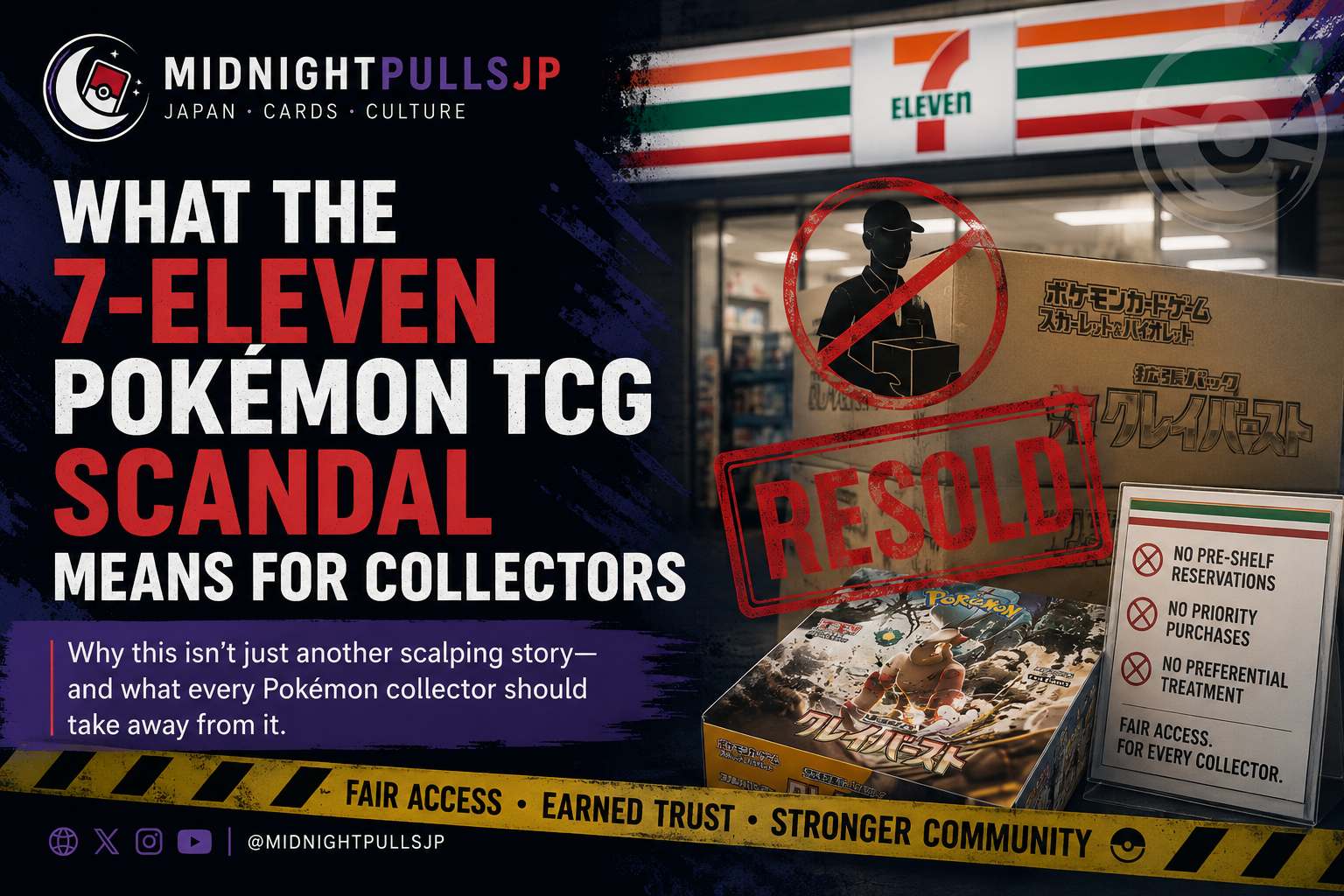 MidnightPullsJP 7-Eleven Pokemon Scandal