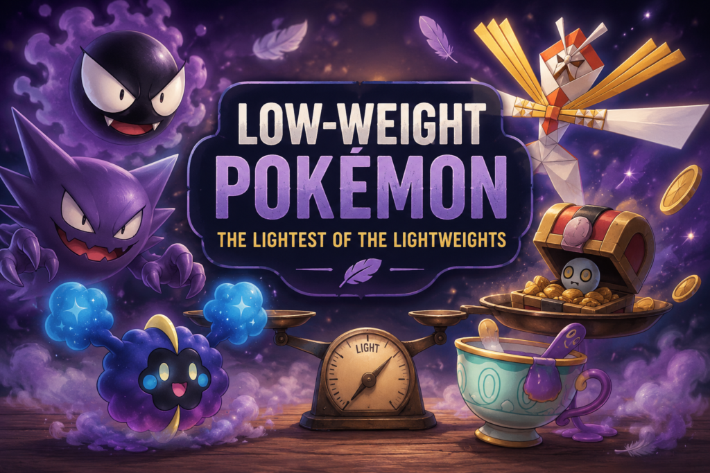 MidnightPullsJP Low-Weight Pokemon